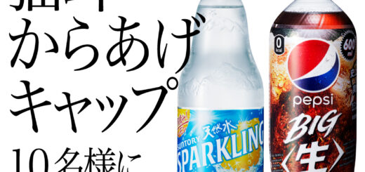 ペプシ×サントリー　猫耳からあげキャップ