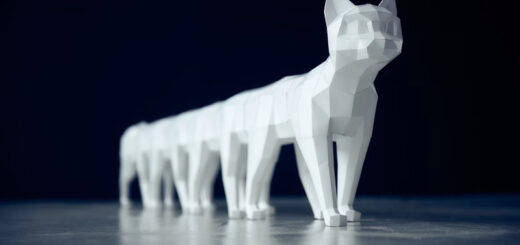 INDIE CAT Papercraft by Marat 3alyaev