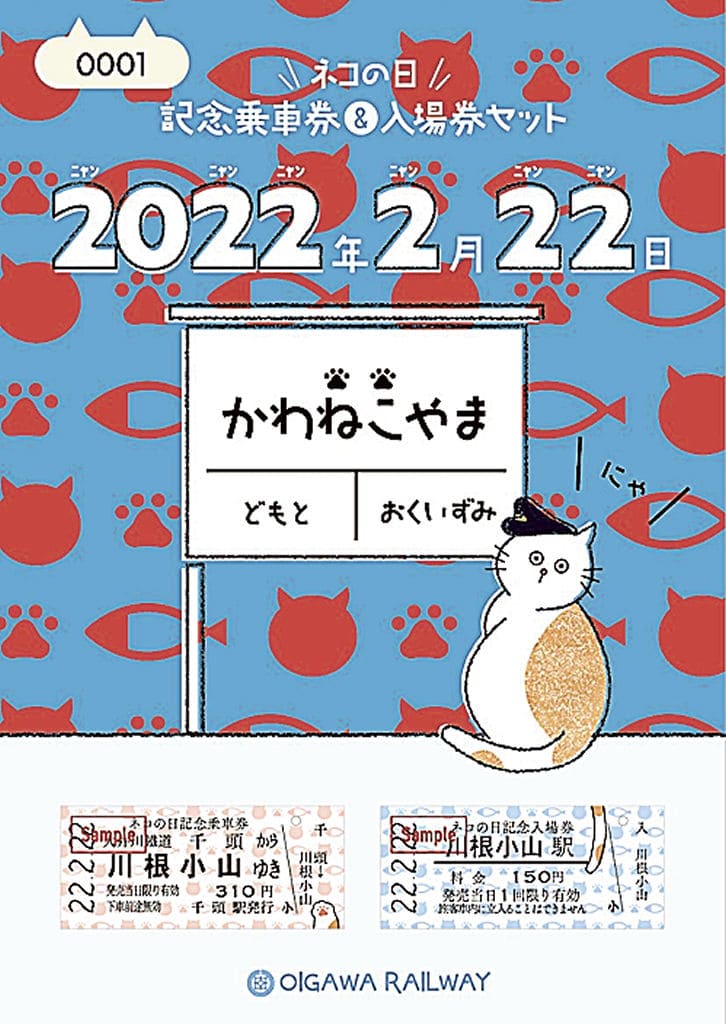 記念品】切符 ゾロ目 新幹線グランクラス スーパー猫の日 2022.2.22