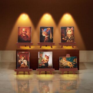 タカラトミーアーツ「CAT ART キャンバスコレクション」by シュー・ヤマモト