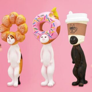 ベン山口の被り猫 ドーナツ