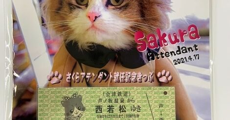 会津鉄道 芦ノ牧温泉駅 さくらちゃん