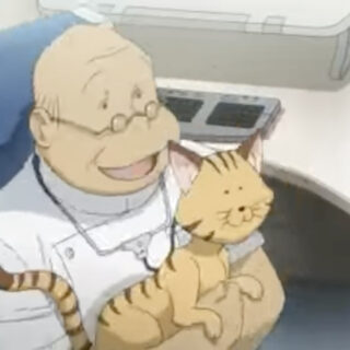 佐渡先生とミーくん