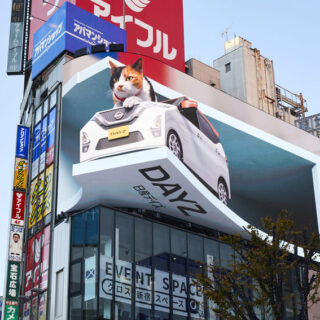 「にゃっさんデイズ」に乗る新宿東口の猫