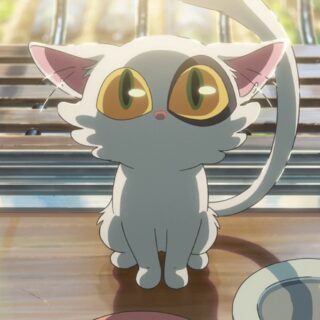 映画『すずめの戸締まり』謎の白い猫 ダイジン
